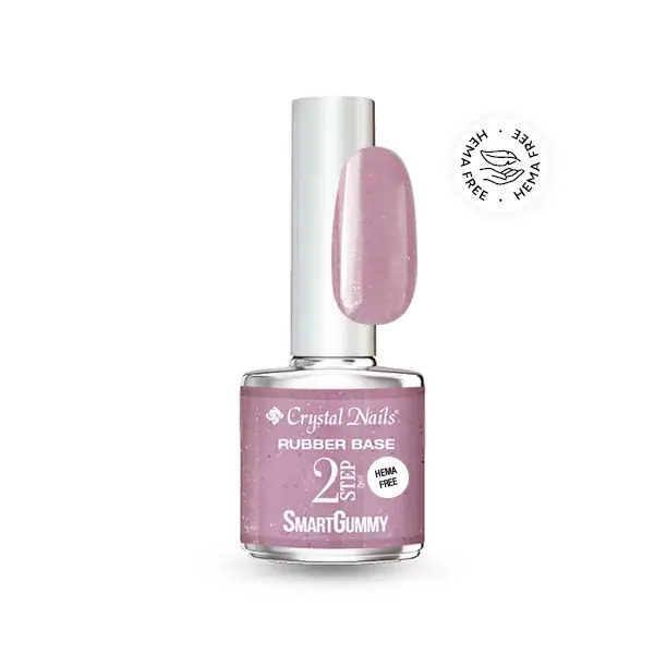 Expressz szállítás 2S SMARTGUMMY RUBBER BASE GEL - NR59 SHIMMER LILAC 8ML