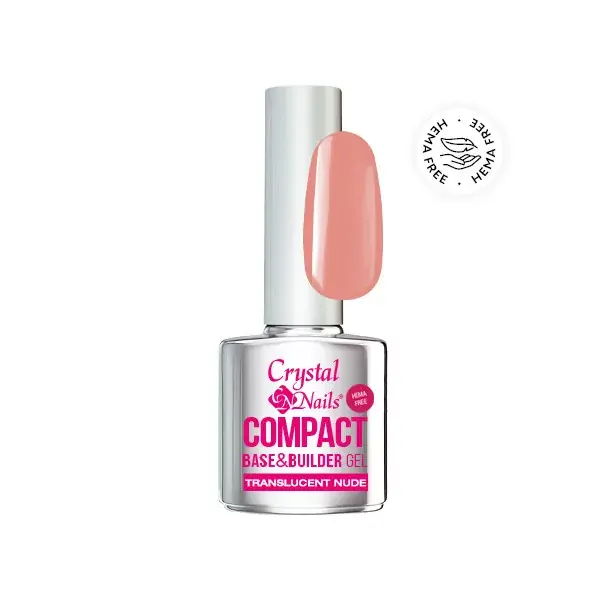 Compact Base Gel HEMA Free Translucent Nude - 8ml Vedd meg online