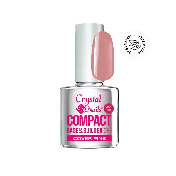 Kiárusítás Compact HEMA Free Base gel Cover pink - 13ml