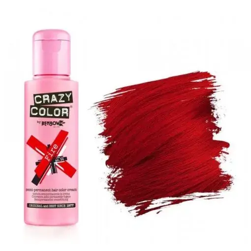 Alacsony ár CRAZY COLOR HAJSZÍNEZŐ KRÉM 56 FIRE 100 ML