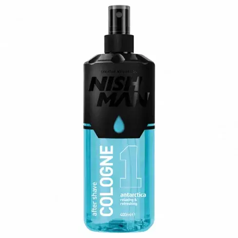 Outlet Nish Man After Shave Cologne, Antartica 400 ml