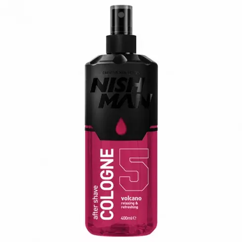 Nish Man After Shave Cologne, Volcano 400 ml Azonnali szállítás