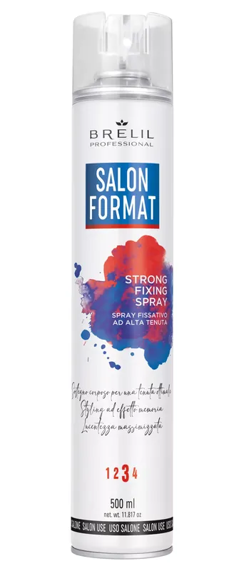 BRELIL SALON FORMAT Strong Fixing Spray - extra erős tartást biztosító spray 500 ml Legjobb ár