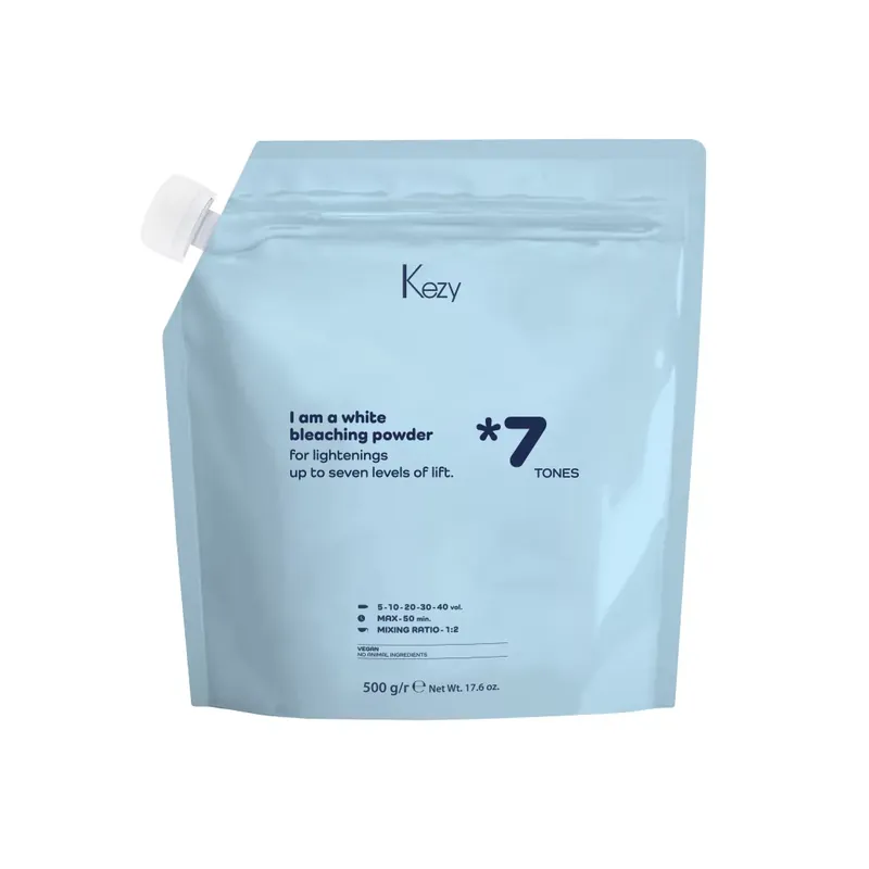 Különleges ajánlat Kezy by Alfaparf White Bleaching Powder Szőkítőpor 7 árnyalat világosítással 500 gr