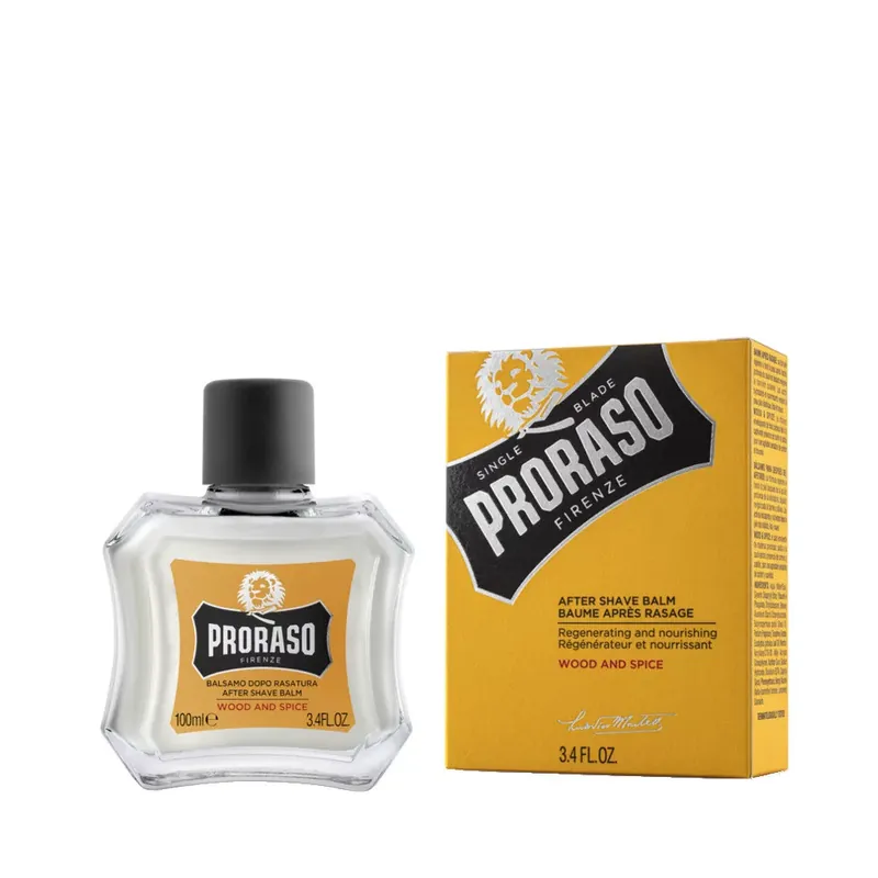 Árcsökkenés Proraso Wood and Spice After Shave balzsam 100 ml
