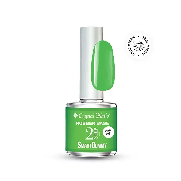 Kedvezményes ár 2S HEMA Free SmartGummy Rubber base gel - Nr31 Lime Green 8ml