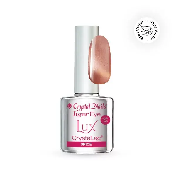 Tiger Eye Lux CrystaLac - Spice 4ml Legkelendőbb