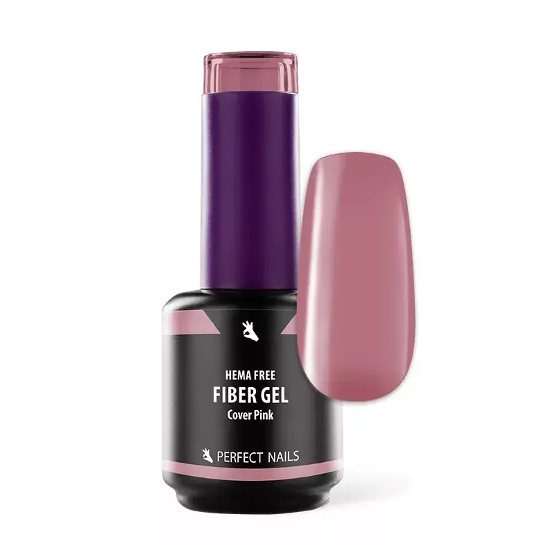 Fiber Vitamin Base Gel - Hema Free Erősített Gél Lakk Alap - Cover Pink - 15ml Vedd meg most