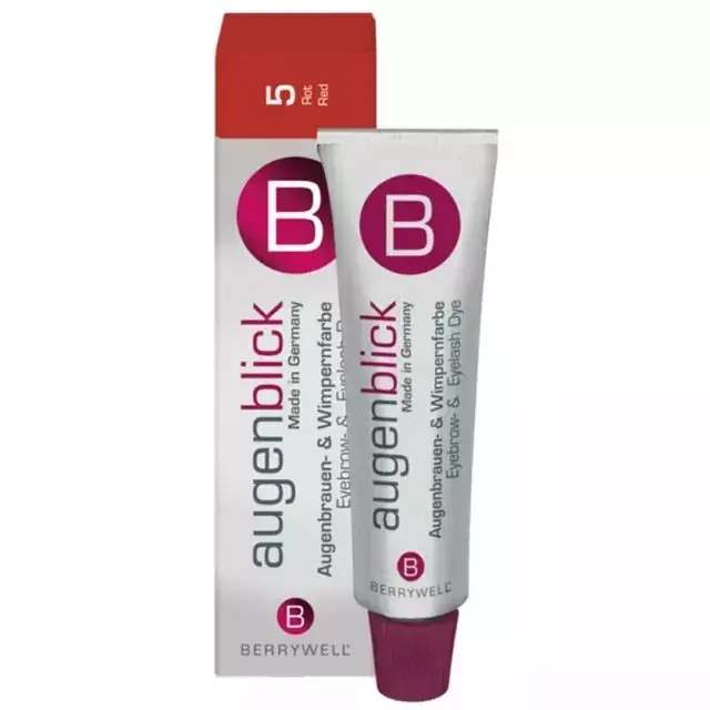 BERRYWELL Szempilla- és Szemöldökfesték 15ml 5 Vörös Csak ma