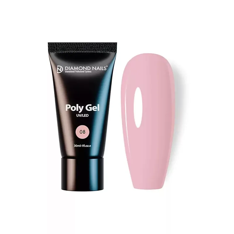 Korlátozott ajánlat PolyGel 08 - Honey Peach (Rózsaszín)- 30ml - HEMA-mentes