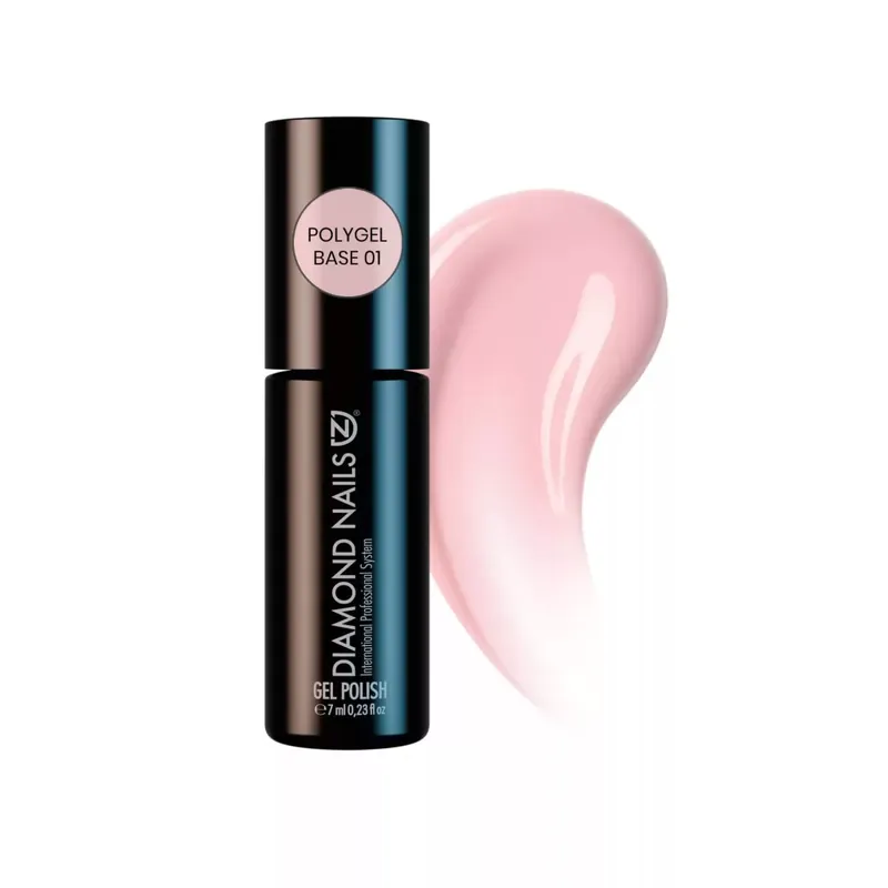 Vedd meg most PolyGel Base ( Világos rózsaszín) - 01 - 7ml - Hema mentes