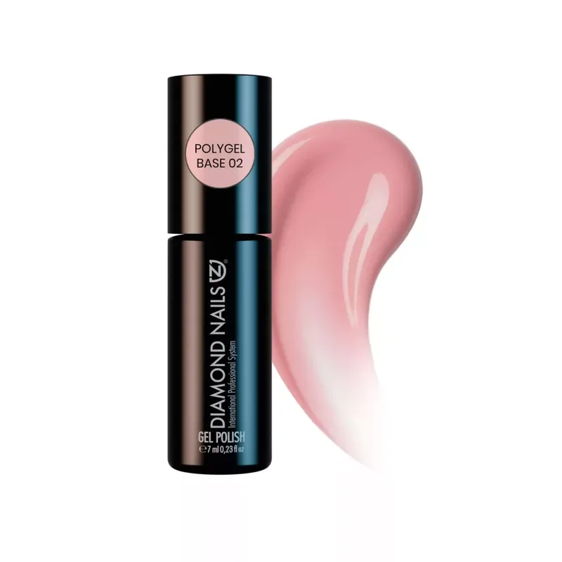 PolyGel Base (Rózsaszín) - 02 - 7ml - Hema mentes Csak ma