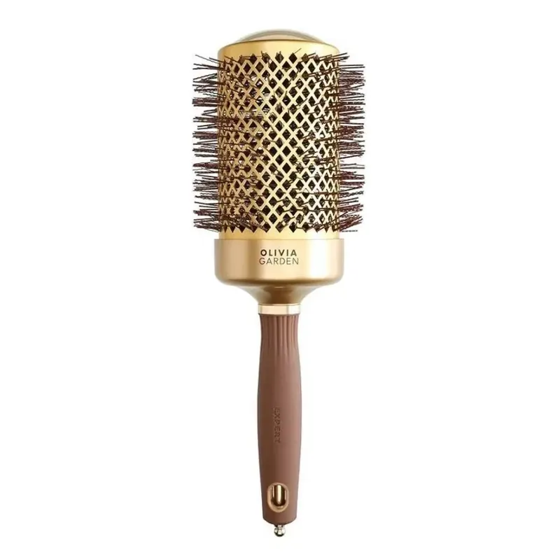 Outlet Olivia Garden Expert Blowout Shine NT-65 körkefe arany