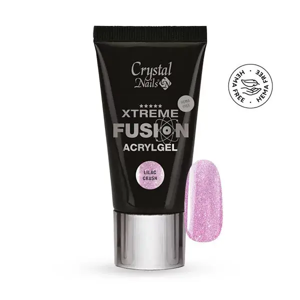 HEMA Free Xtreme Fusion AcrylGel - Lilac Crush 27ml (30g) Szezonális akció