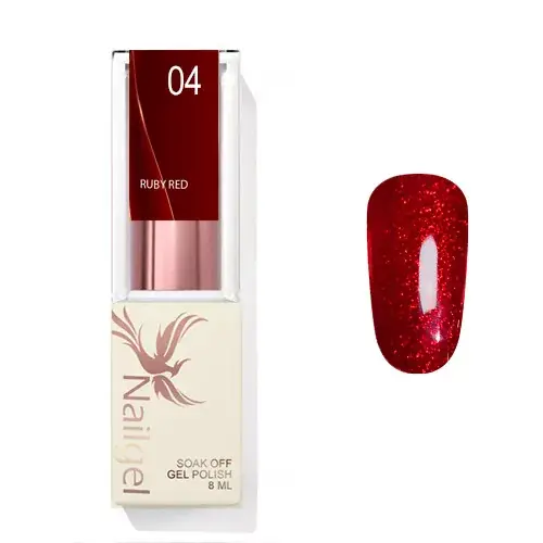 Vedd meg most Ruby Red 004 gél lakk 8 Ml