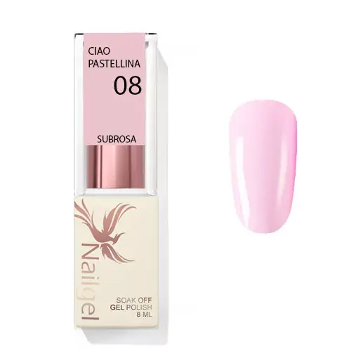 Végkiárusítás Ciao Pastellina 08 - SUBROSA - gél lakk 8 Ml