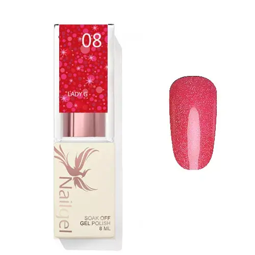 Lady G 008 gél lakk 8 Ml Expressz kézbesítés