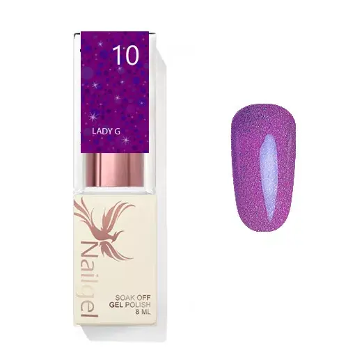 Végkiárusítás Lady G 010 gél lakk 8 Ml