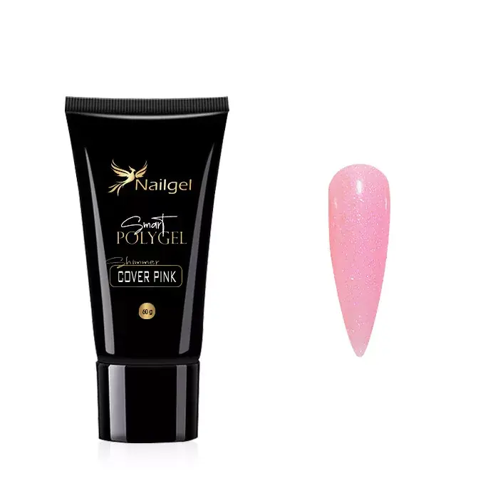 Smart polygel Shimmer Cover Pink - 60 g Végkiárusítás