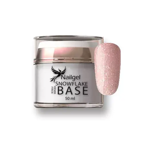 Snowflake base 02 - 50 ml - pumpás tégelyben- Compact base Szuper ajánlat