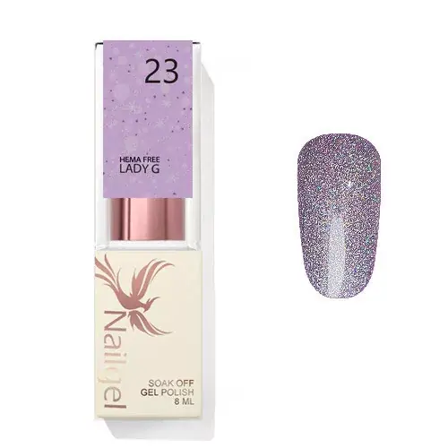 Vásárlói kedvenc Lady G 023 gél lakk 8 Ml