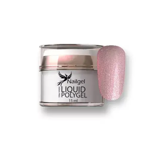 Liquid polygel -UNICORN ALMOND - 15 ml Újdonság