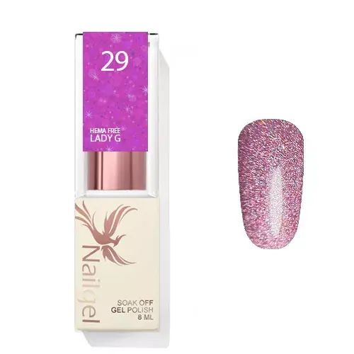 Árcsökkenés Lady G 029 gél lakk 8 Ml