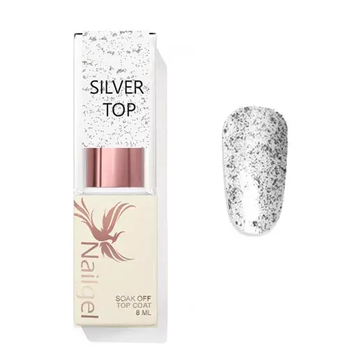 Silver Top Coat - Fényzselé 8ml Kihagyhatatlan ajánlat