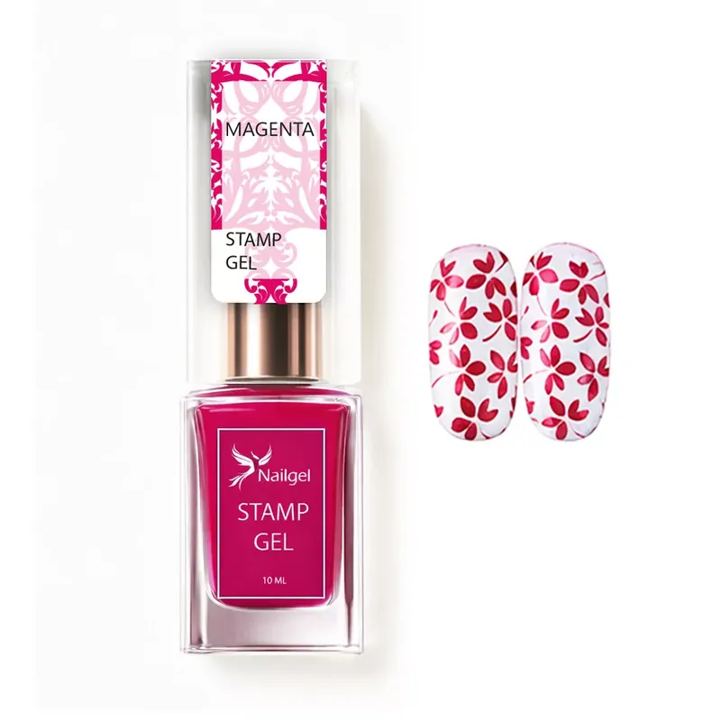 Árcsökkenés Nyomdalakk - Stamp gel – MAGENTA 10 ml