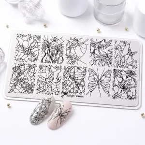Vedd meg online Körömnyomda lemez 6x12 cm méretű - NNG06