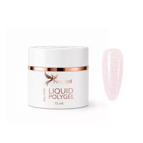 Bestseller RETRO Liquid polygel - OPAL FLAKE 01 - 15 ml