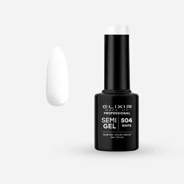 Elixir Semi Gel 504 White 5 ml Rendeld meg most