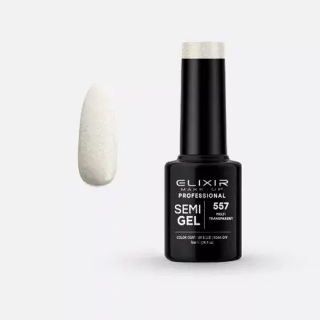 Gyors szállítás Elixir Semi Gel 557 MULTI TRANSPARENT 5 ml