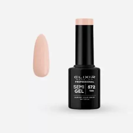 Elixir Semi Gel 572 Tan 5 ml Vedd meg most