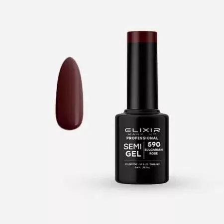 Ajánlat Elixir Semi Gel 590 BULGARIAN ROSE 5 ml