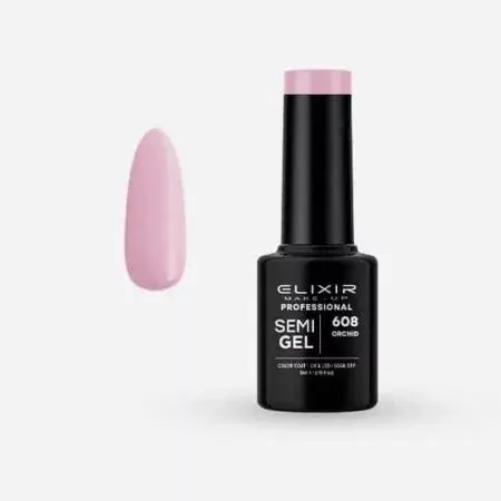 Gyors szállítás Elixir Semi Gel 608 Orchid 5 ml