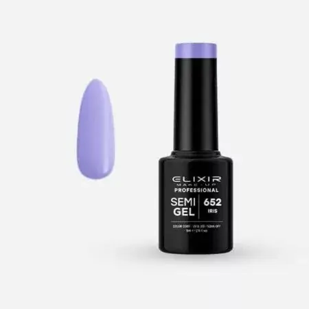 Elixir Semi Gel 652 Iris 5 ml Végkiárusítás