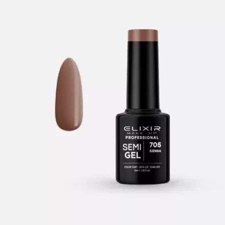 Csak ma Elixir Semi Gel 705 Sienna 5 ml