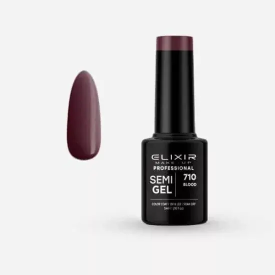 Bestseller Elixir Semi Gel 710 Blood 5 ml