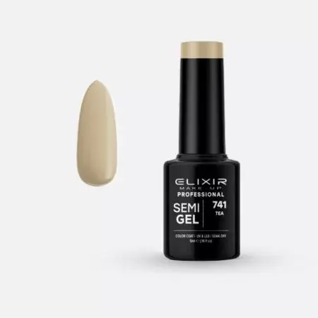Elixir Semi Gel 741 Tea 5 ml Különleges ajánlat