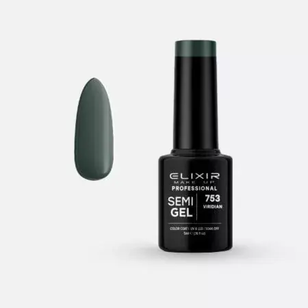 Elixir Semi Gel 753 Viridian 5 ml Rendeld meg most