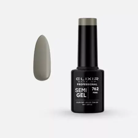 Elixir Semi Gel 762 Mink 5 ml Vásárlói kedvenc