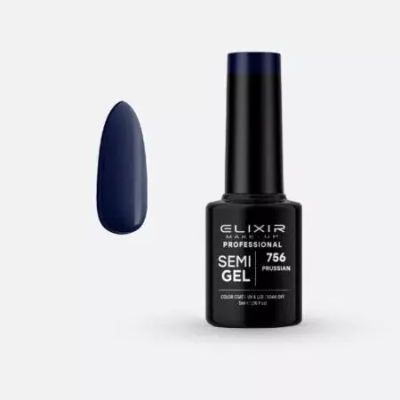 Elixir Semi Gel 756 Prussian 5 ml Ne maradj le
