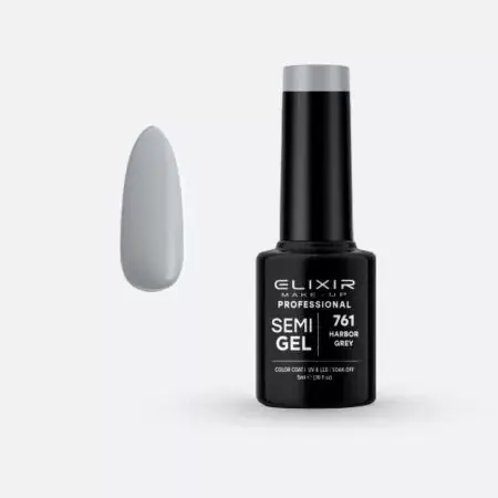 Elixir Semi Gel 761 Harbor Grey 5 ml Újdonság