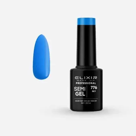 Szuper akció Elixir Semi Gel 776 Sky 5 ml