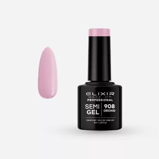 Expressz kézbesítés Elixir Semi Gel 908 Orchid 8 ml
