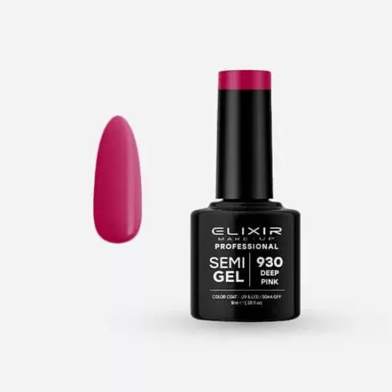 Legjobb ár Elixir Semi Gel 930 Deep Pink 8 ml