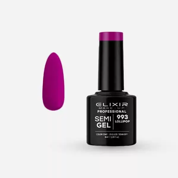Elixir Semi Gel 993 Lollipop 8 ml Végkiárusítás