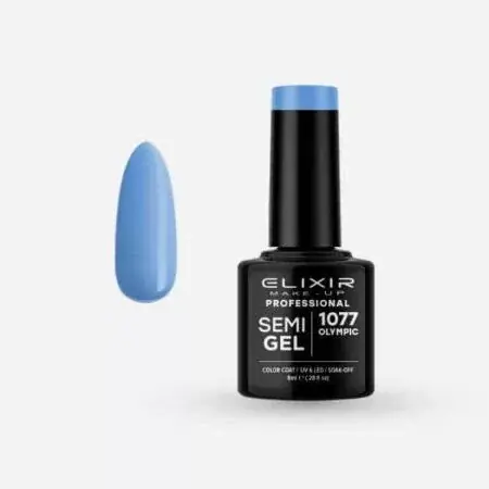 Elixir Semi Gel 1077 Olympic 8 ml Végkiárusítás