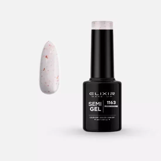 Elixir Semi Gel 1163 MAUVE CAT 8 ml Gyors szállítás